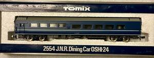 TOMIX 2554J.N.R Dining Car OSHI−24 (食堂車)