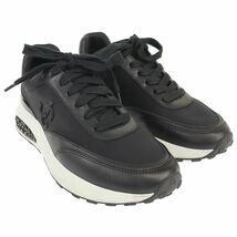 ジミーチュウ JIMMY CHOO 靴 MEMPHIS LACE UP スニーカー サイズ39 日本サイズ約26cm ブラック 中古B 275183_画像2