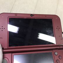 保管品 任天堂 ニンテンドー NINTENDO NEWニンテンドー 3DS LL メタリックレッド RED-001 ケース付き_画像4