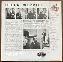 帯付 Helen Merrill ヘレン・メリル Helen Merrill LP 12インチ EmArcy 195J-7　ジャズ_画像2