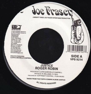 [You Don't Need Me Riddim] Roger Robin - Justice H0256