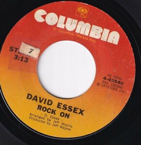 David Essex - Rock On / On And On (B) RP-CE336