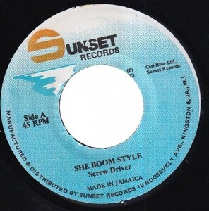 [Dancehall Bubbler Riddim] Screw Driver - She Boom Style U0032