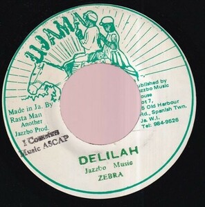 [Darker Shade Of Black Riddim] Zebra - Delilah U0106