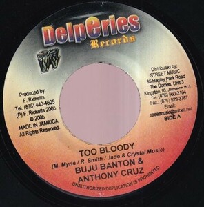 [Hard Drugs Riddim] Buju Banton, Anthony Cruz - Too Bloody / Mikelous - Sticky U0087