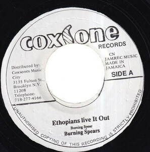 Burning Spear - Ethiopians Live It Out V0168