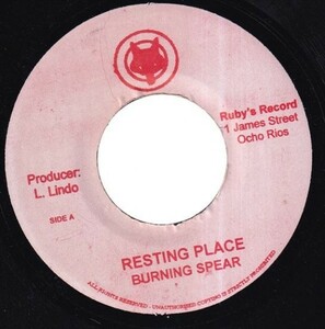 Burning Spear - Resting Place V0060