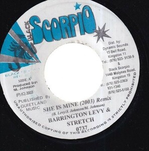 [She Is Mine Riddim] Barrington Levy, Stretch - She Is Mine 2003 Remix U0365