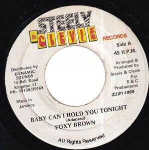 [Taxi Riddim] Foxy Brown - Baby Can I Hold You C0376