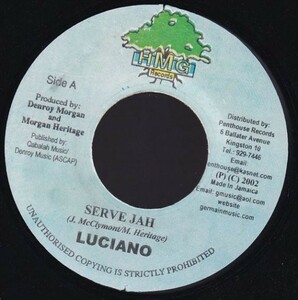 [Ba Ba Boom Riddim] Luciano - Serve Jah / LMS - Nah Look Back H0033