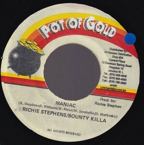 [Maniac Riddim] Richie Stephens, Bounty Killer - Maniac H0158