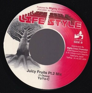 ジャパレゲ Yoyo-C - Juicy Fruits / Juicy Fruits Pt.2 Mix H0160