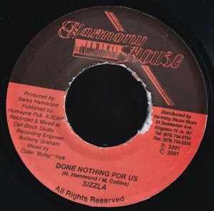 Sizzla - Done Nothing For Us H0329