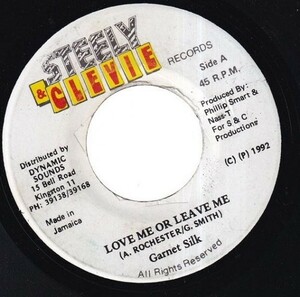 [Love Me Forever Riddim] Garnett Silk - Love Me Or Leave Me R0379