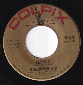 James Darren - Goodbye Cruel World / Valerie (A) OL-CE245