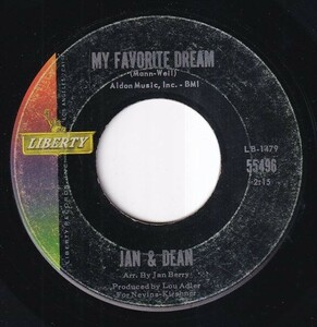 Jan & Dean - Who Put The Bomp / My Favorite Dream (B) OL-CE201