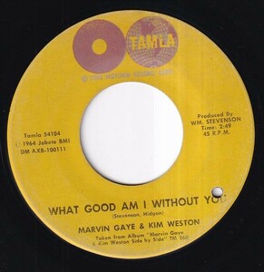 Marvin Gaye & Kim Weston - What Good Am I Without You / I Want You 'Round (C) SF-CE294