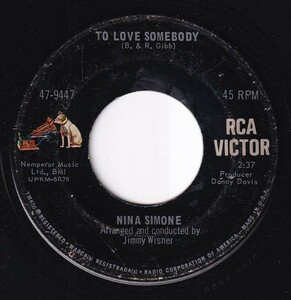 Nina Simone - To Love Somebody / I Can't See Nobody (C) SF-CE280