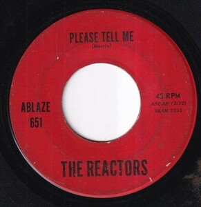 The Reactors - She's A Queen / Please Tell Me (C) RP-CE211