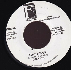 Voice Mail - I'm In Love / D Major - Love Songs A0212