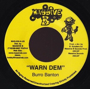 [Mud Up Riddim] Burro Banton - Warn Dem A0329