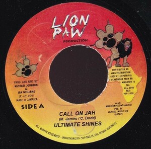 [My Satisfaction Riddim] Ultimate Shines - Call On Jah A0258