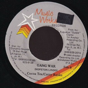 Cocoa Tea, Cutty Ranks - Gang War A0024