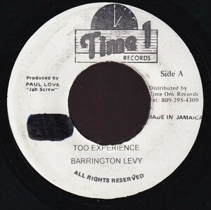 [Too Exprierence Riddim] Barrington Levy - Too Exprerience A0081