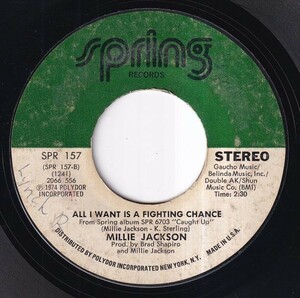 Millie Jackson - I'm Through Trying To Prove My Love To You / All I Want Is A Fighting Chance (C) SF-CE126