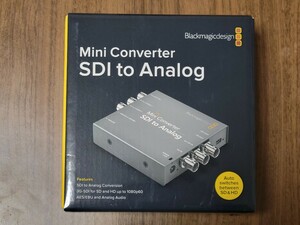 【未使用】Blackmagic Mini Converter　SDI to Analog