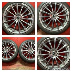 MERCEDEZ BENZ AMG R20 アルミホイール 285/35/R20, 255/40/R20 BRIDGESTONE TURANZA T005 MO-S 2020×2, 2021×2 *224A 