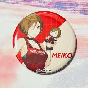 piapro×VLLLAGE/VANGUARD　丸型バッジ　MEIKO　ヴィレヴァン / ピアプロ