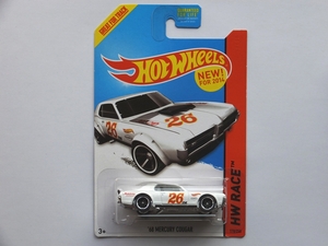 ホットウィール Hot Wheels マーキュリー クーガー '68 MERCURY COUGAR HW RACE