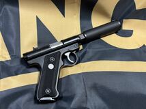 マルシン　RUGER Mk1サイレンサーバレル　アサシンズ　ルガーMk1 ガスガン　中古_画像2