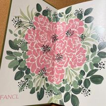 新品未使用！非売品！ファンケル FANCL 花の手帳 2024 スケジュール帳 月曜日始まり ノベルティ手帳_画像3