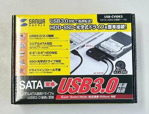 サンワサプライ SATA-USB3.0変換ケーブル USB-CVIDE3　１個（２）