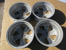 eほトヨタ 純正 17×7J OFF50 5穴/100 ハブ径54ミリ アルミホイール 中古 4本 ♪ プリウス外し ZVW30 SZ21E_画像2