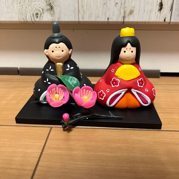 雛人形(陶器) 雛人形 置物 ひな人形
