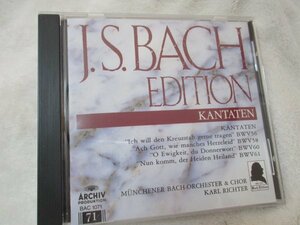 バッハ大全集71//　教会カンタータ、BWV56・58・60・61【ゴールドCD】カール・リヒター指揮ミュンヘン・バッハ管・合唱団、他