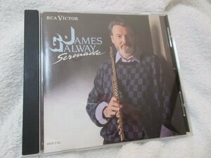 ジェイムズ・ゴールウェイ(フルート） / Serenade 【CD】山下和仁（G）,マリサ・ロブレス(ハープ)、他　/1975-1986年録音