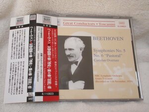 Naxos Historical //　アルトゥーロ・トスカニーニ指揮【CD】ベートーベン：交響曲 第5番『運命』、第6番『田園』