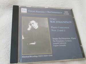 Naxos Historical //ラフマニノフ：:ピアノ協奏曲第2番、第3番 【CD】ラフマニノフ自作自演