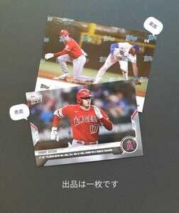 新品ローダー入!!大谷翔平 #878 ToppsNOW 2021 1st AL PLAYER WITH 45+ HRs,25+SBs ＆100+RUNS IN A SINGLE SEASON(１枚)ｙ