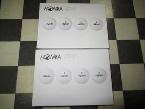 ★ Honma/Honma Golf ★ Новый новый D1 BT-1801 White Golf Ball 2 Darth