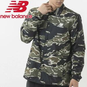 ★ニューバランス/new balance★新品　M　 カモフラージュ コーチジャケット　裏メッシュ