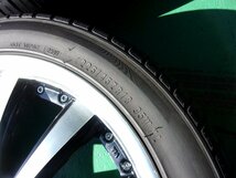 送料無料【KYOHO】STEINER/ブラポリ！7J×18+48　PCD114.3-5穴☆225/45R18☆4本[中古]オデッセイ、ヴェゼル他_画像5