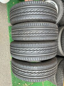 送料無料【GOODYEAR】2022年製造！NASCARホワイトレター☆215/60R17 109/107☆8分山☆4本[17インチ］タイヤ&ホイール招きモアイ像　長野店