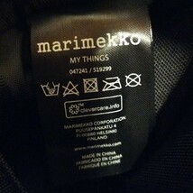 新品未使用 マリメッコ 【marimekko】 ショルダーバッグ マイシングス / ブラック_画像6