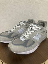 NEW BALANCE M990 GR2 GY2 us10 28cm made in usa ニューバランス 990 v2 アメリカ製 グレー_画像2