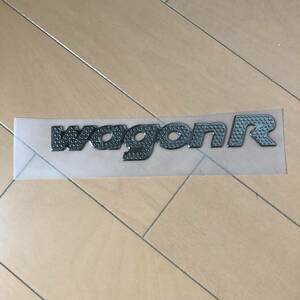 【即決】未使用 wagon R ロゴプレート （ワゴンR）（PCに貼り付けなど）